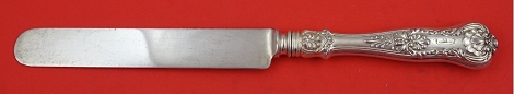 Dinner Knife w/ silverplate blunt blade  9 3/4